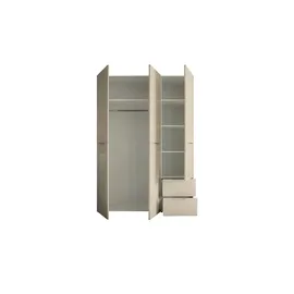 Möbel Kraft Drehtürenschrank Vitreo Neo 150 x 212 x 57 cm Beige