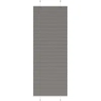 VidaXL Plissee Anthrazit 70x200 cm Stoffbreite 69,4 cm Polyester