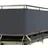 Sol Royal Balkonverkleidung 500 x 90 cm grau Polyester