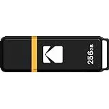 Kodak K100 256GB USB-Stick USB 3.0, Schwarz Gelb