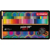Stabilo point 88 Arty (Sortiert, 66 x)
