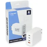 Allnet Ersatznetzteil QC USB-C PD GaN Netzteil Power Supply 1x USB Typ-A QC 3x USB Typ-C**EU PLUG**
