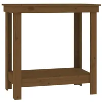 VidaXL Werkbank Honigbraun 80x50x80 cm Massivholz Kiefer