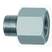 Riegler Gewindeadapter Aluminium, AG 1/2 - 27 UNS, IG