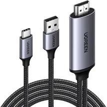 UGREEN USB-C auf USB-A Adapter 2 m Schwarz