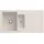 Villeroy & Boch Siluet 60 R rechts Einbauspüle crema Excenterbetätigung 1000 x 510 mm