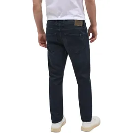 Mustang Oregon Slim fit Jeans in dunkelblau mit Used-Effekten-W32 / L34