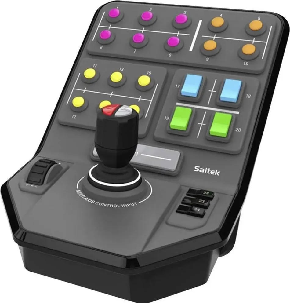 Logitech G Saitek Farm Sim Vehicle Side Panel (PC), Gaming Controller, Schwarz