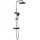 Bernstein Design Duschsäule Thermostat grau 8221 BASIC