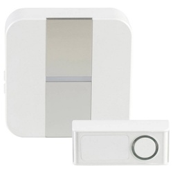 Baseline Funkgong-Set Stripe Smart Home Türklingel (mit Blitzlicht) weiß
