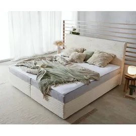 DeLife Dream-Well Plüsch-Cord 200 x 200 cm H2 beige