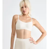 SLOGGI GO Daily Cotton Top glanzeffekt Details weiß