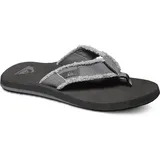 QUIKSILVER Monkey Abyss Flip-Flops,Grau (Grey / Black / Brown) , 40