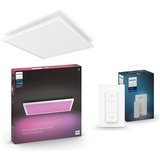 Philips Hue - White & Colour Ambiance Surimu Panel White 60 x 60 cm + Dimmer Switch EU/UK