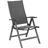 Kettler Simply Gartensessel 58 x 70 x 110 cm anthrazit 4 St.