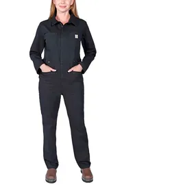 CARHARTT Relaxed Fit Canvas Coverall Overall - Black - L