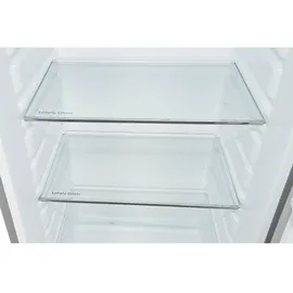 Exquisit KS350-V-H-040D Kühlschrank (331 l, 1715 mm hoch, Inoxlook)