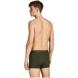 JACK & JONES JACBASIC BAMBOO TRUNKS 3er Pack Schwarz / Blau / Grün M
