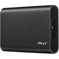 PNY Elite Portable SSD 480 GB USB 3.1 schwarz