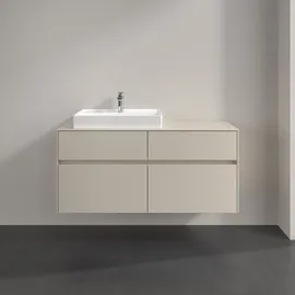 Villeroy & Boch Waschtischunterschrank 4 Auszüge 120 x 54,8 x 50 cm Cashmere Grey