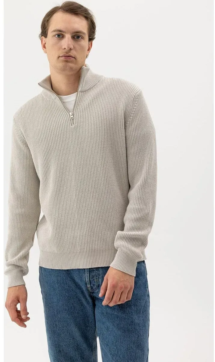Holebrook Vincent T-neck marble grey (901) S