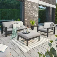Home Deluxe Rio M Sitzgruppe grau
