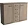 Wiemann Kombikommode 125 x 89 x 37 cm Beige (Eiche, sägerau)