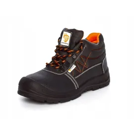 Procera ARBEITSSCHUHE 44 Leder Durchtrittsicherer Sicherheitsschuh S3 SRC - Schwarz - 44