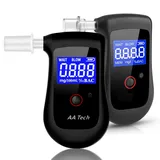 iBACheck Elektronischer Alkoholtester. Wiederaufladbarer Alkoholtester promilletester mit niedrigem Energieverbrauch. Compact mit 20 Testspeichern