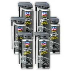 6x 200ml LIQUI MOLY 21692 Kettenspray Bike Keramik-Kettenspray