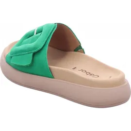 Gabor Damen Pantolette in Grün, Größe 39 EU