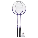 Best Sporting Spielzeug-Gartenset, Badminton-Spiel-Garnitur 3-teilig blau/silber bunt