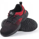 OH&S Arbeitsstiefel sehr leicht FLY RED PROTECTIVE SHOES S1 - 39 - Rot - 39