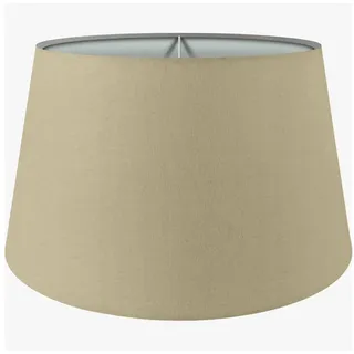 Wogati Lampenschirm Wogati Premium Stehlampe Lampenschirm Konisch beige|goldfarben Ø 23 cm