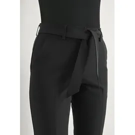 Hechter Paris Anzughose mit Bindegürtel, schwarz,