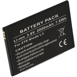 AccuCell ZTE Blade L3 Akku Li3820T43P3h785439 Nachbau Akku von AccuCell