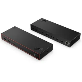 Lenovo ThinkPad USB4 Smart Dock 5500 - 8K/60Hz, 4K/144Hz, 2x DP, 1x HDMI, 5x USB-A (10Gbps) 2x USB-C, Gbit-LAN, 100W PD 3.1, 100W Netzteil