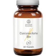 Shanab Pharma E.U. Curcuma forte Bio + Bioperine - Vegan