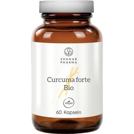 Shanab Pharma E.U. Curcuma forte Bio + Bioperine - Vegan