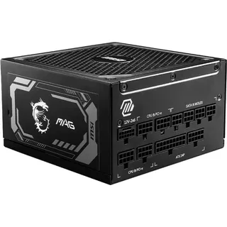 MSI MAG A1000GL PCIE5 1000 Watt ATX3.1 80+ Gold Netzteil PCIe 5.1 135mm Lüfter