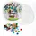 Rayher Soft Glas Mosaik Mix 1x1cm Mosaik 500g