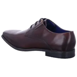 Bugatti Herren Businessschuhe, Männer Business Schnürer,Schnuerschuhe,Schnuerer,straßenschuhe,Strassenschuhe,Schnuerung,Cognac (6300),41 EU / 7 UK