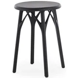 Kartell Hocker 45 cm Schwarz