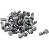 Reverse Components Reverse Pedal Pin Set Stahl, für Escape Pro und Black One, Silber