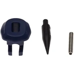 Duotone Plastic Head + Grub Screw Click Bar blue Kite