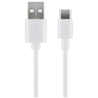goobay USB-C Ladekabel für Smartphone und Tablet Längen, 3m