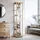 K-Möbel Vitrine Sammlervitrine 176 x 37 x 33 cm Braun