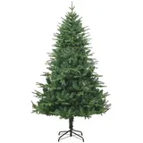 vidaXL Künstlicher Weihnachtsbaum Grün 150 cm PVC PE