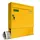 AL Briefkastensysteme Basic Wandbriefkasten Signal Gelb inkl. Zeitungsfach