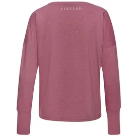 ELBSAND Longsleeve mauve meliert M
